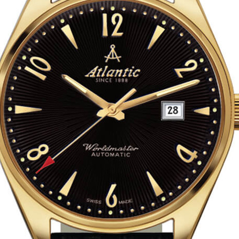 Atlantic 51752.45.65G Worldmaster Art Déco Automatic - zegarek męski 2