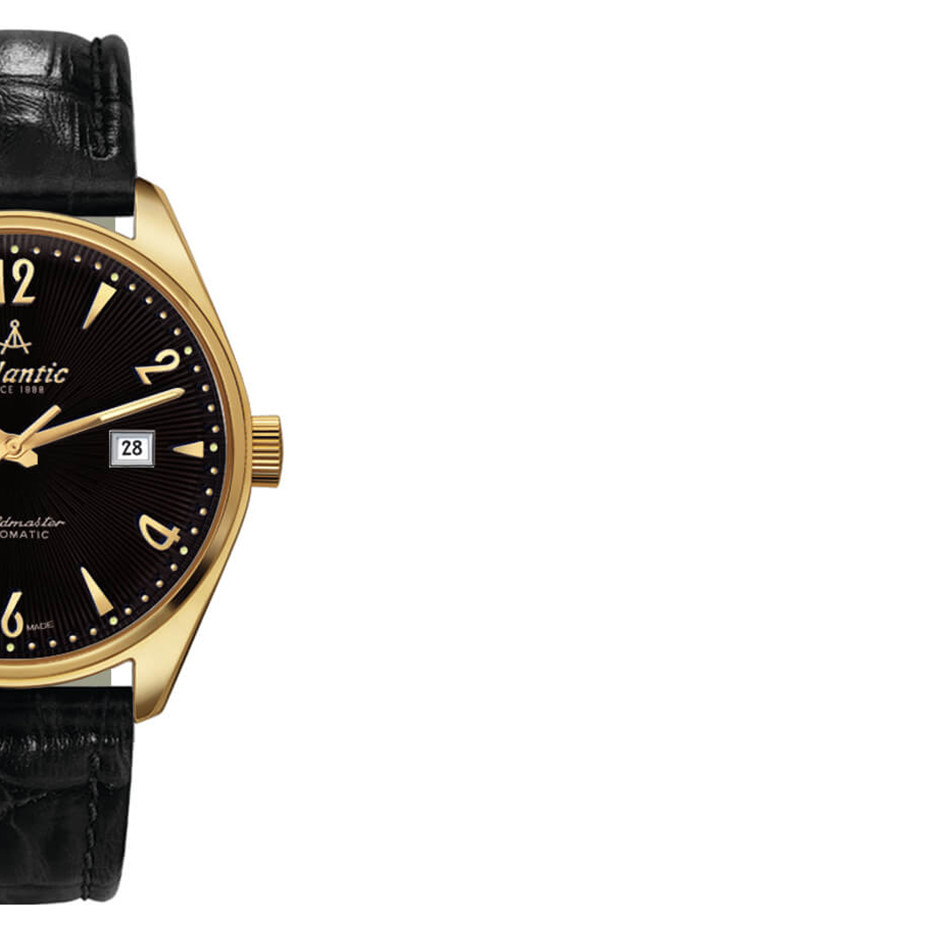 Atlantic 51752.45.65G Worldmaster Art Déco Automatic - zegarek męski 6