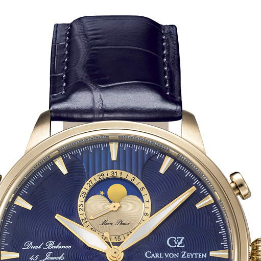 Carl von Zeyten CVZ0060GBL Durbach Limited Edition - zegarek męski 3