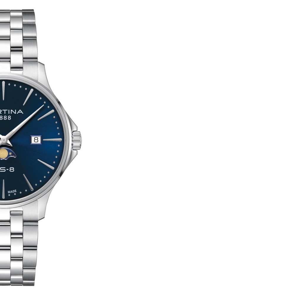 Certina C045.423.11.041.00 DS-8 Moonphase Gent - zegarek męski 6