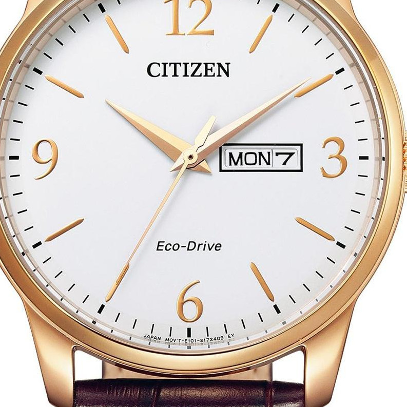 Citizen BM8553-16AC Eco-Drive Leather - zegarek męski 2