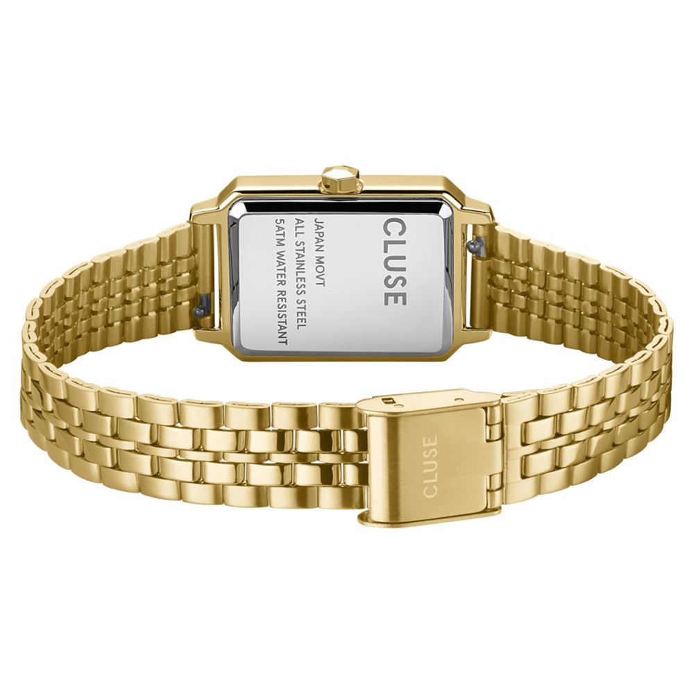 Cluse CW11511 Fluette Steel Sand Texture Gold - zegarek damski 8