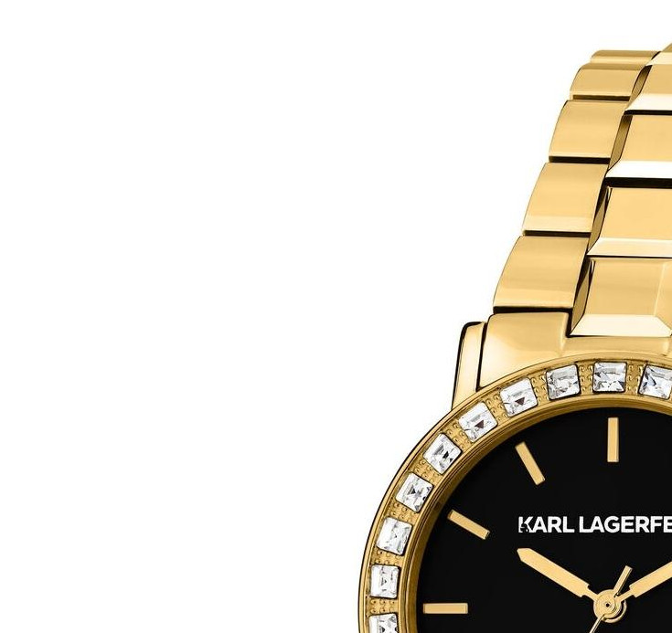 Karl Lagerfeld R0553100508 Crystals - zegarek damski 4