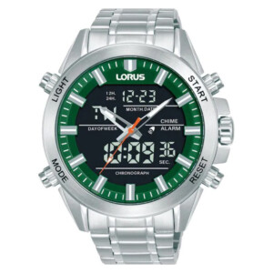 Lorus RW667AX9 Analog-Digital - zegarek męski