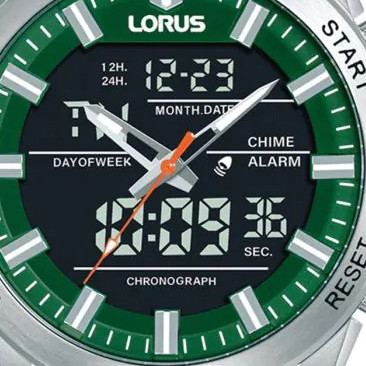 Lorus RW667AX9 Analog-Digital - zegarek męski 2
