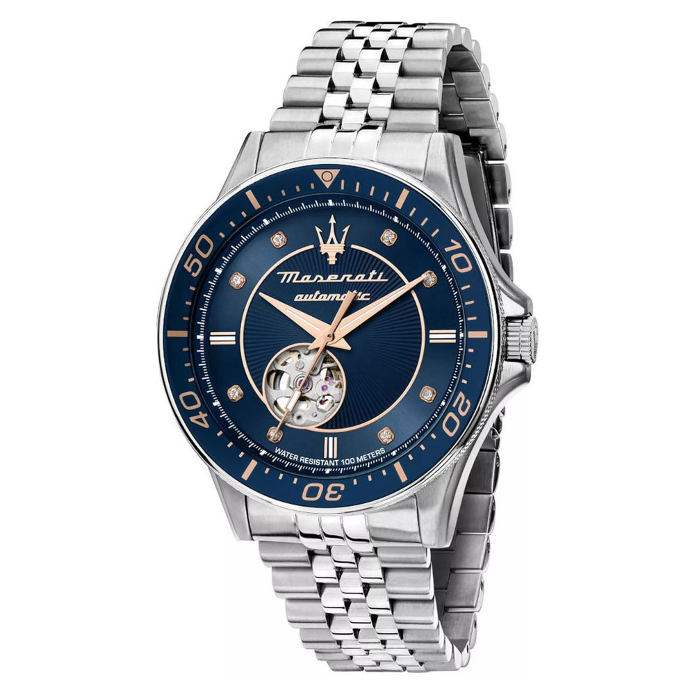 Maserati R8823140013 Open Heart Automatic SET - zegarek męski 7