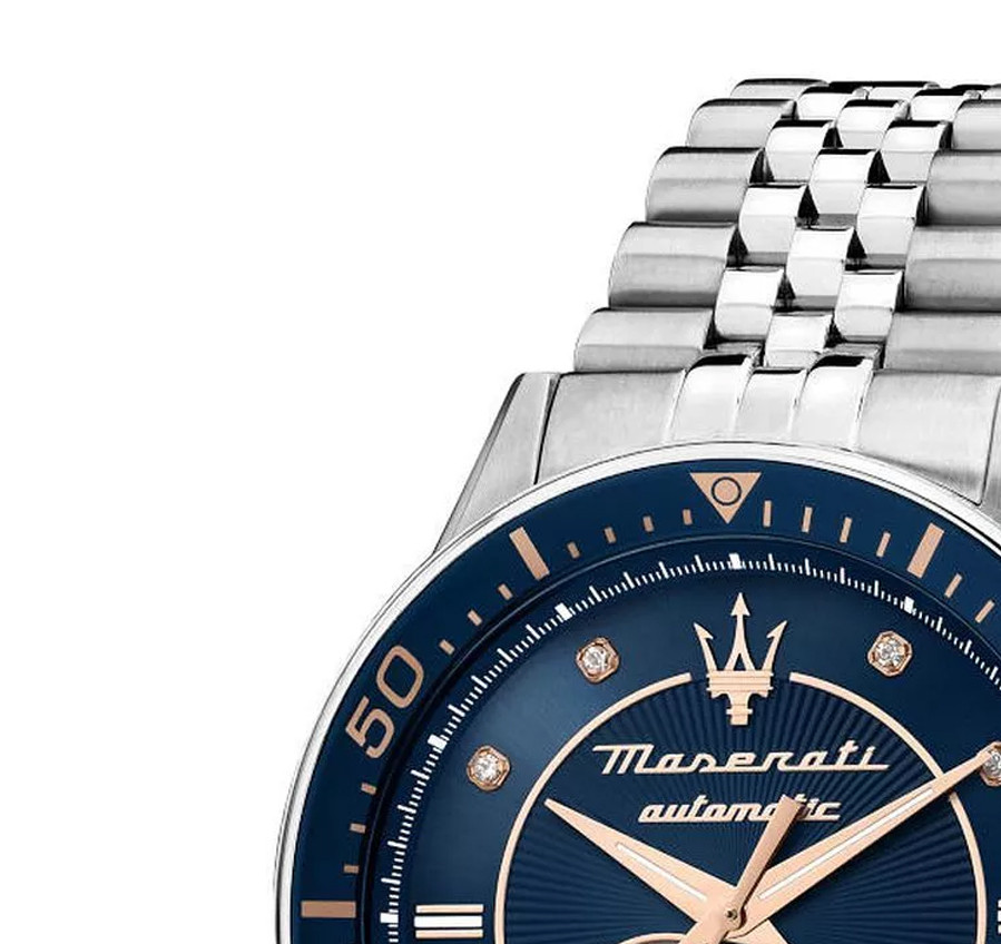 Maserati R8823140013 Open Heart Automatic SET - zegarek męski 4