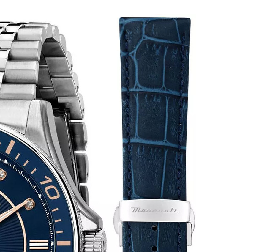 Maserati R8823140013 Open Heart Automatic SET - zegarek męski 5