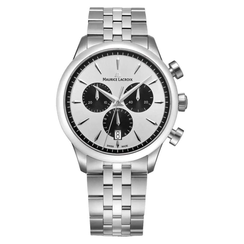 Maurice Lacroix 1975 Quartz Chronograph 751038-SS002-130-1 - zegarek męski 1