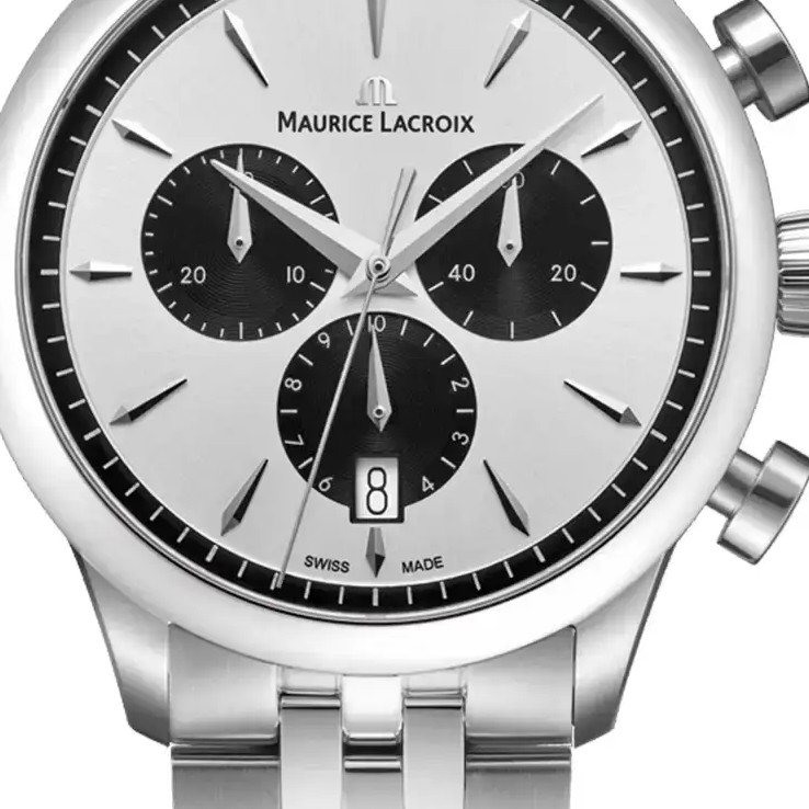 Maurice Lacroix 1975 Quartz Chronograph 751038-SS002-130-1 - zegarek męski 2