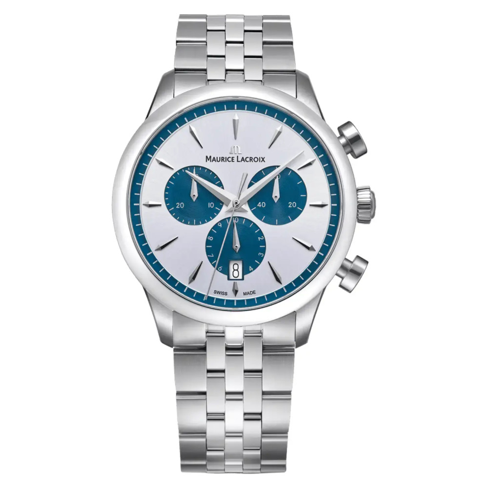 Maurice Lacroix 1975 Quartz Chronograph 751038-SS002-131-1 - zegarek męski 1