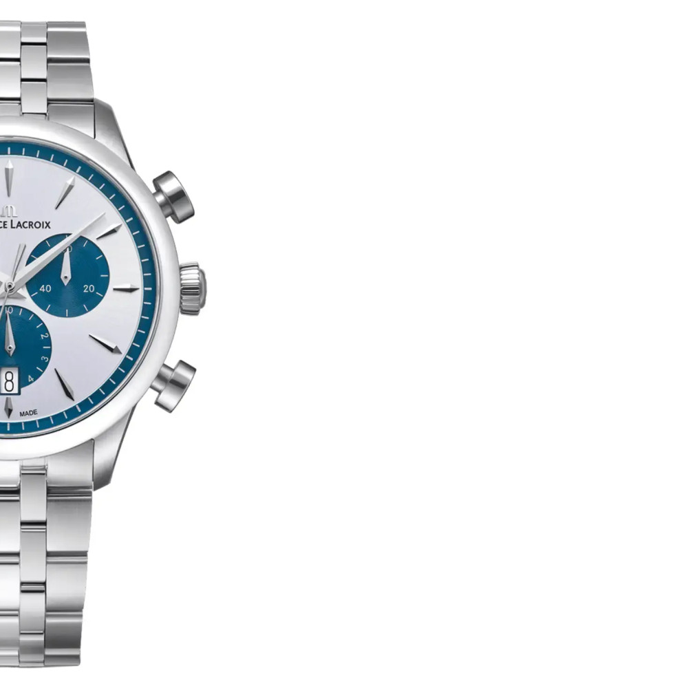 Maurice Lacroix 1975 Quartz Chronograph 751038-SS002-131-1 - zegarek męski 6