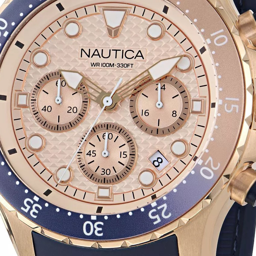 Nautica NAPNSF401 Sporty Chronograph - zegarek męski 2
