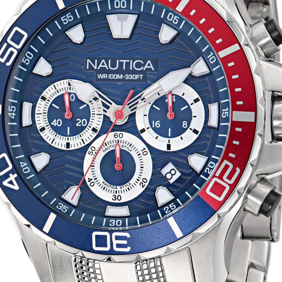Nautica NAPNSS504 NST Chronograph - zegarek męski 2