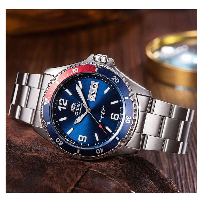 Orient FAA02009D9 Mako II Automatic - zegarek męski 7