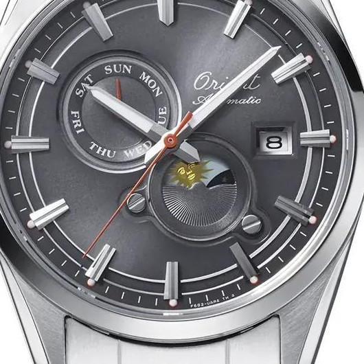 Orient RA-AK0311N30B Stretto Sun & Moon - zegarek męski 2