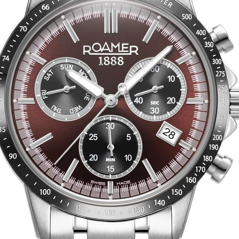 Roamer 968988 41 65 20 Mercury Chrono - zegarek męski 2