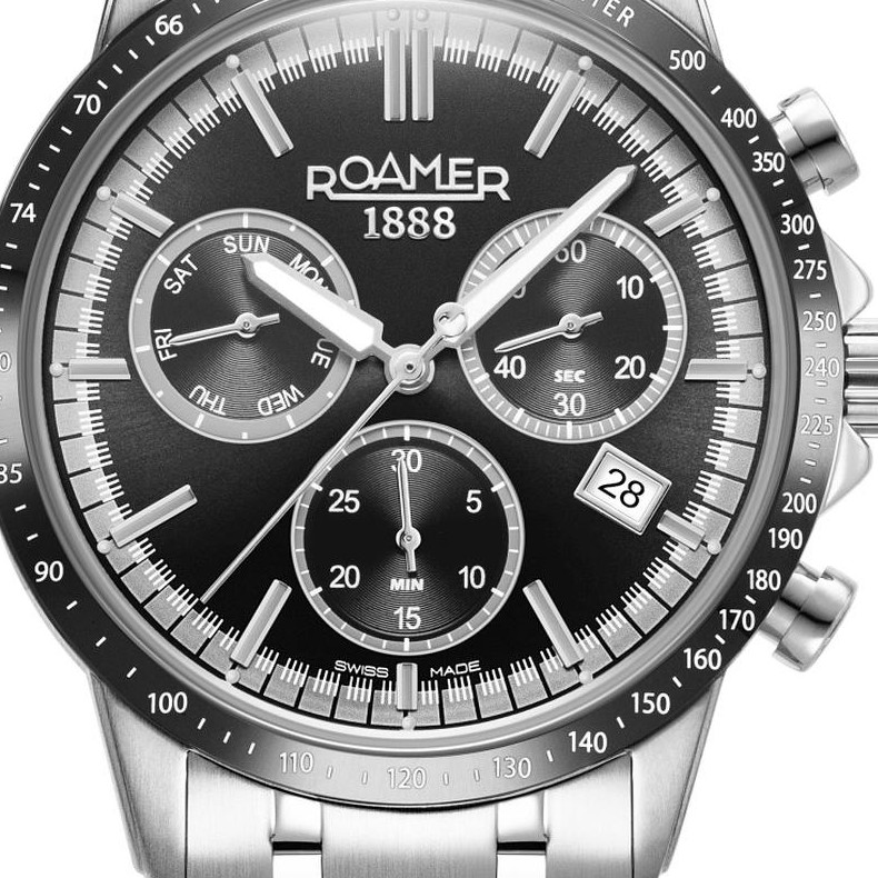 Roamer 968988 41 85 20 Mercury Chrono - zegarek męski 2
