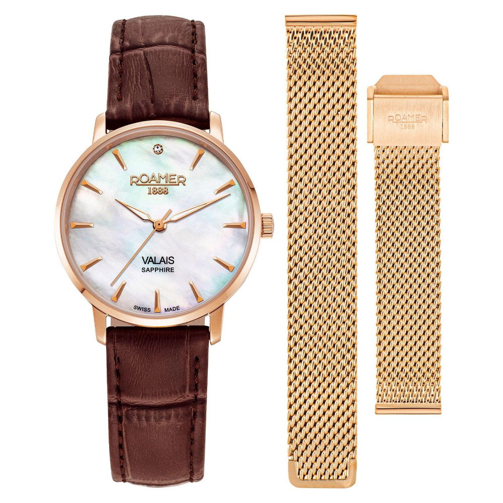 Roamer 989847 49 10 05 Valais Ladies Interchangeable Box Set - zegarek damski 1