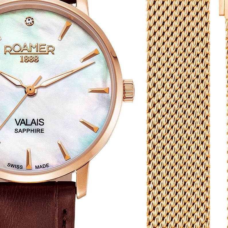 Roamer 989847 49 10 05 Valais Ladies Interchangeable Box Set - zegarek damski 2