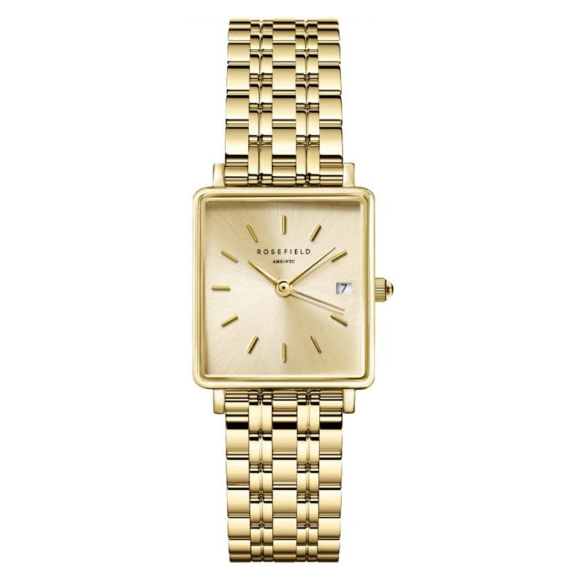 Rosefield QCGSG-Q048 Boxy - zegarek damski 1