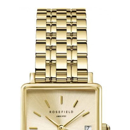 Rosefield QCGSG-Q048 Boxy - zegarek damski 3