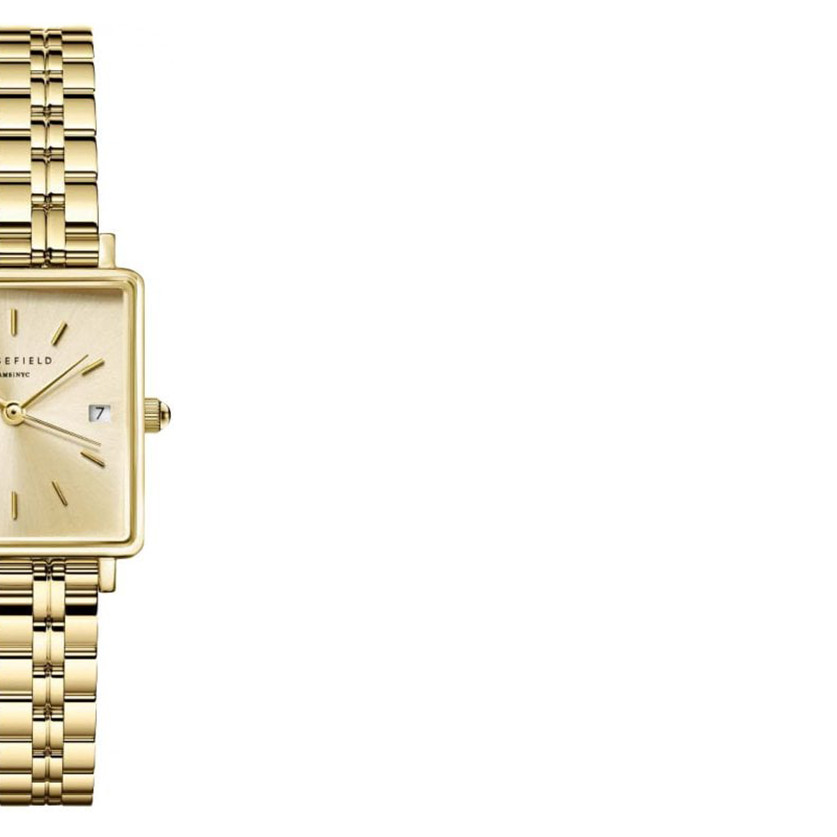 Rosefield QCGSG-Q048 Boxy - zegarek damski 6