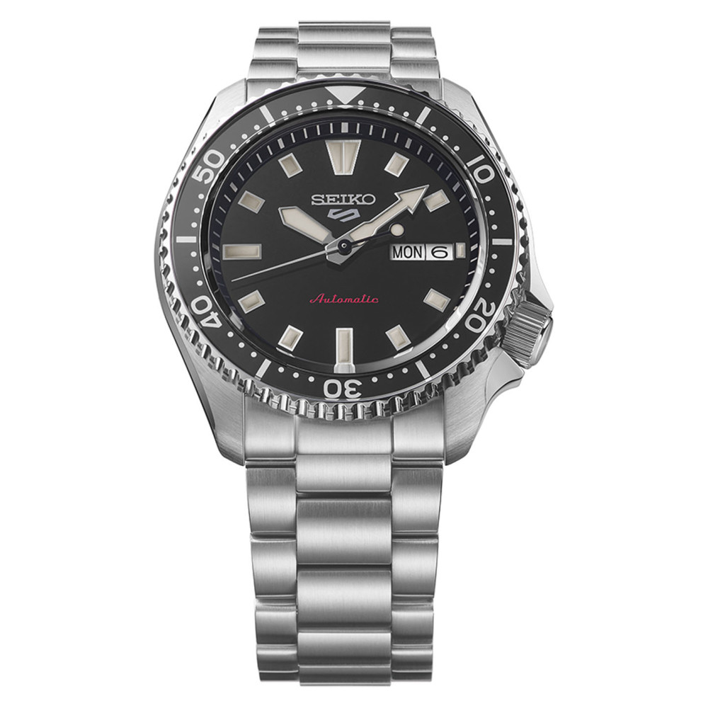 Seiko SRPL85K1 5 Sports SKX Series - zegarek męski 7