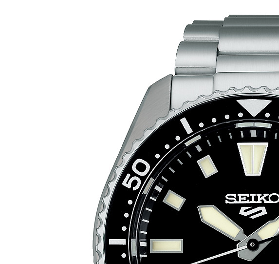 Seiko SRPL85K1 5 Sports SKX Series - zegarek męski 4