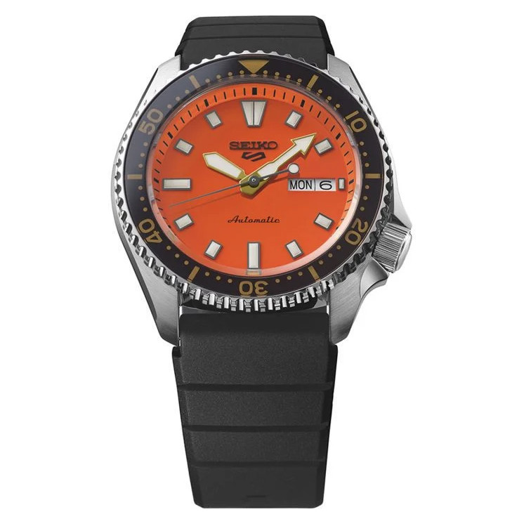 Seiko SRPL89K1 5 Sports SKX Series - zegarek męski 8