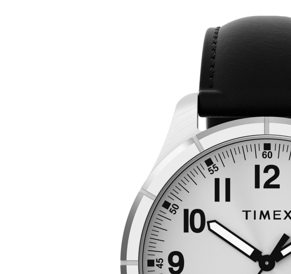 Timex TW2Y16000 Main Street 42mm Leather Strap Watch - zegarek męski 4