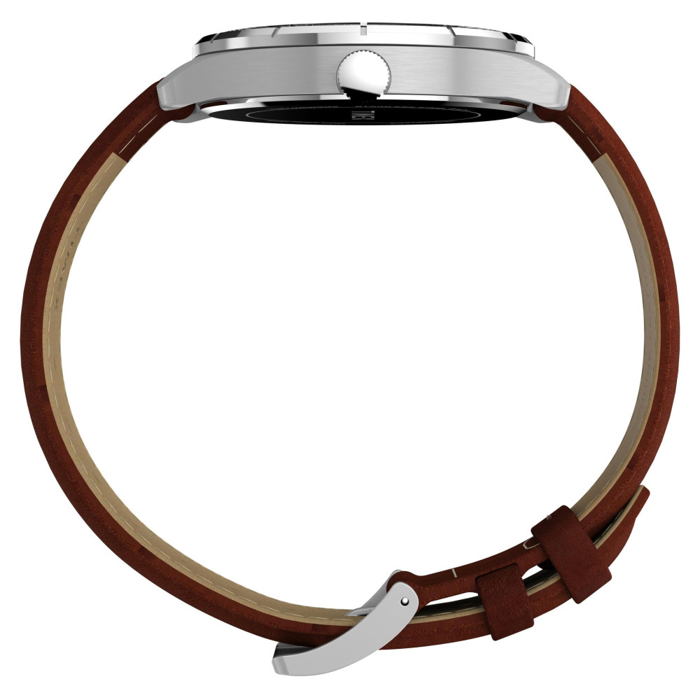 Timex TW2Y16200 Main Street 42mm Leather Strap Watch - zegarek męski 8