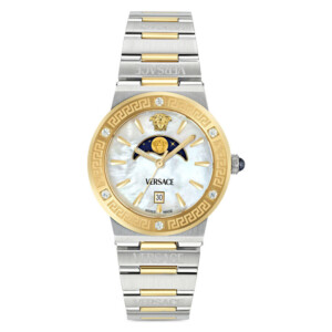 Versace VE7G00524 Greca Logo Moonphase - zegarek damski