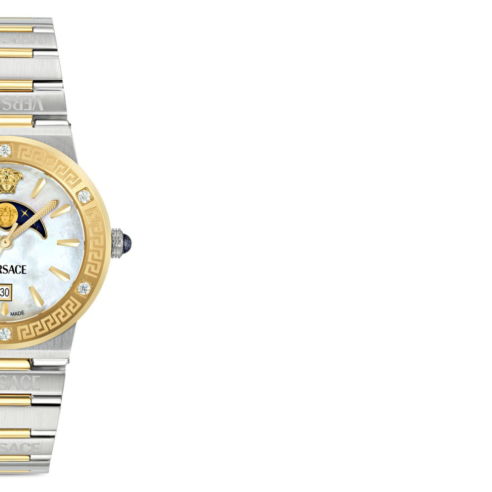 Versace VE7G00524 Greca Logo Moonphase - zegarek damski 6