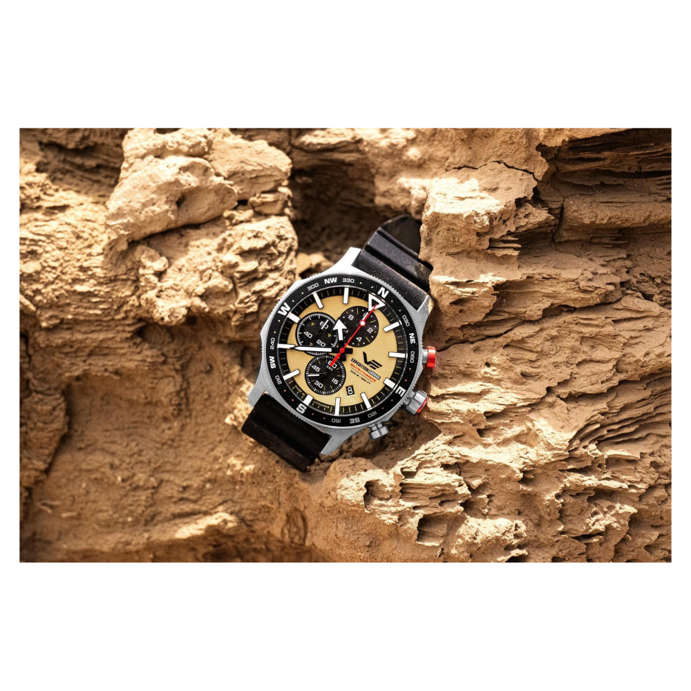 Vostok Europe 6S10-598A753 Expedition Sahara Route of Tuaregs Chrono 48mm - zegarek męski 17