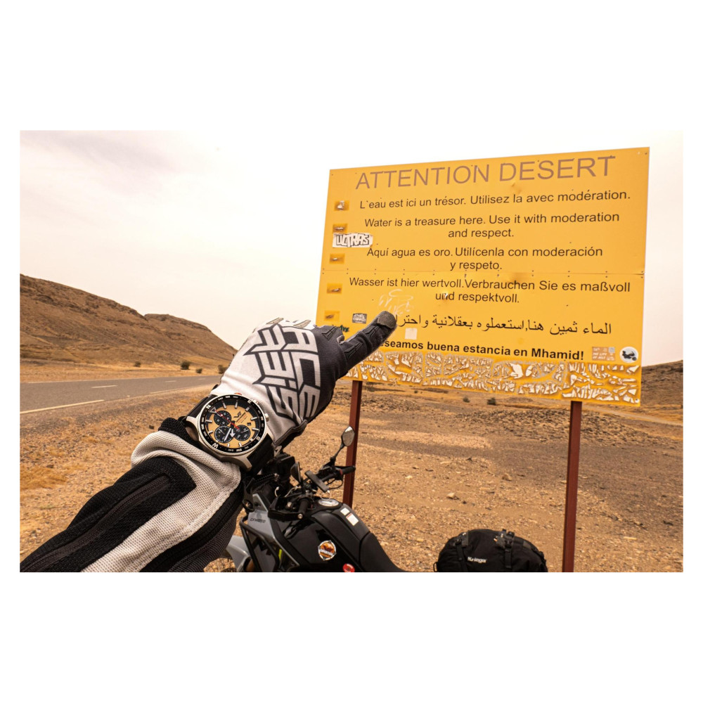 Vostok Europe 6S10-598A753 Expedition Sahara Route of Tuaregs Chrono 48mm - zegarek męski 19