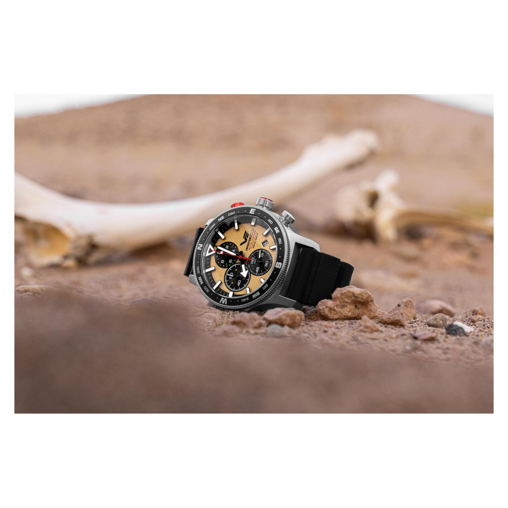 Vostok Europe 6S10-598A753 Expedition Sahara Route of Tuaregs Chrono 48mm - zegarek męski 14