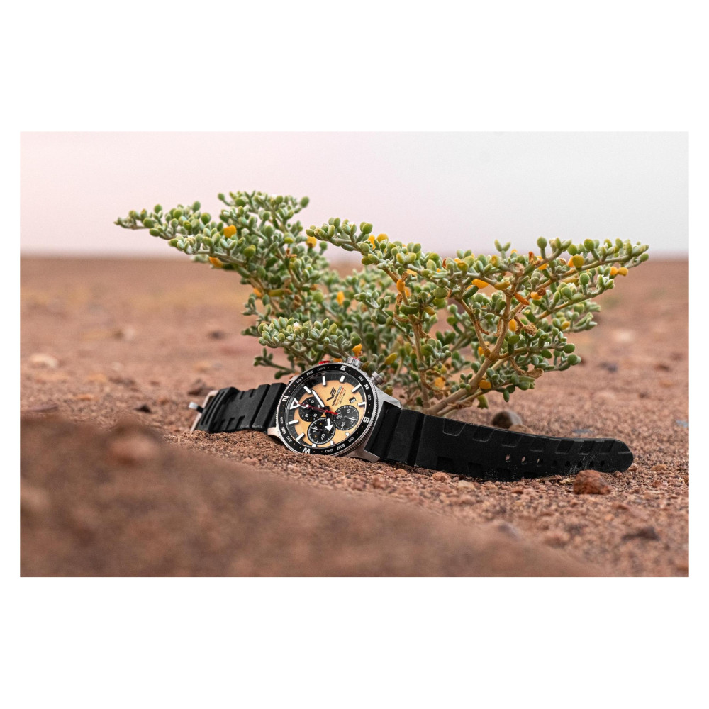Vostok Europe 6S10-598A753 Expedition Sahara Route of Tuaregs Chrono 48mm - zegarek męski 15