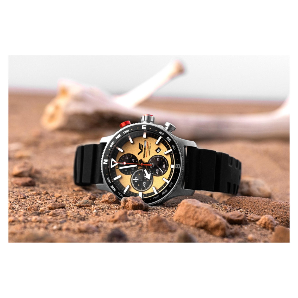 Vostok Europe 6S10-598A753 Expedition Sahara Route of Tuaregs Chrono 48mm - zegarek męski 16