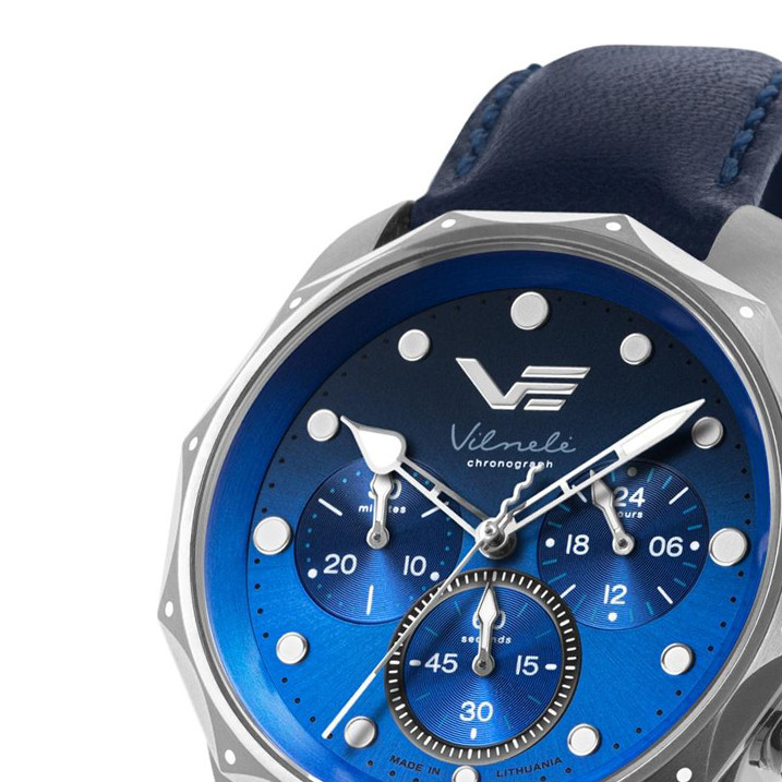Vostok Europe JS20-125A750 Vilnele Chronograph 39mm - zegarek damski 3
