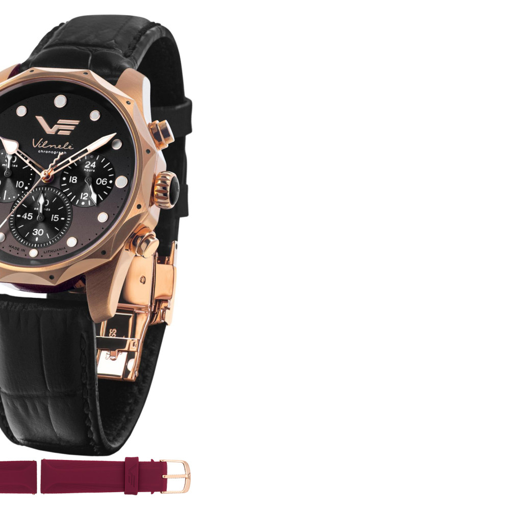 Vostok Europe JS20-125B751 Vilnele Chronograph 39mm - zegarek damski 6