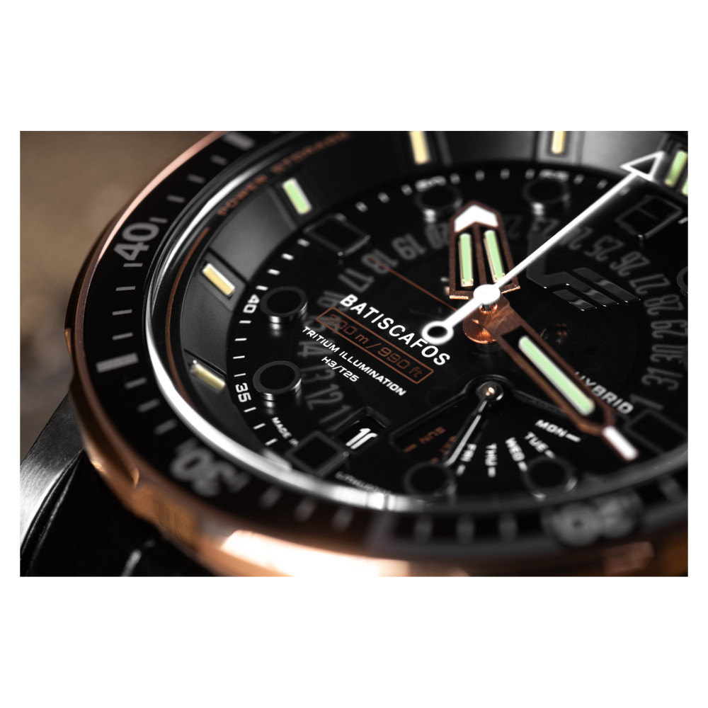 Vostok Europe PX84-511E769 Batiscafos Hybrid - zegarek męski 9