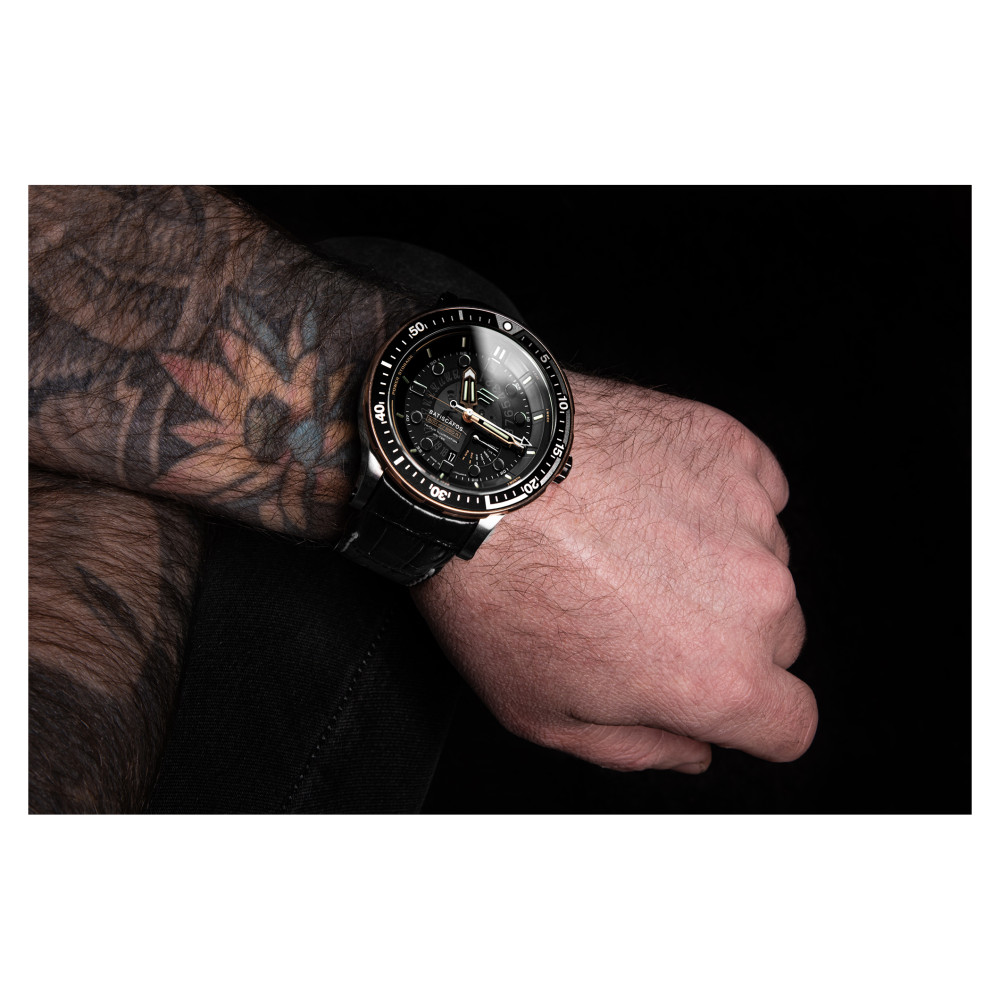 Vostok Europe PX84-511E769 Batiscafos Hybrid - zegarek męski 12