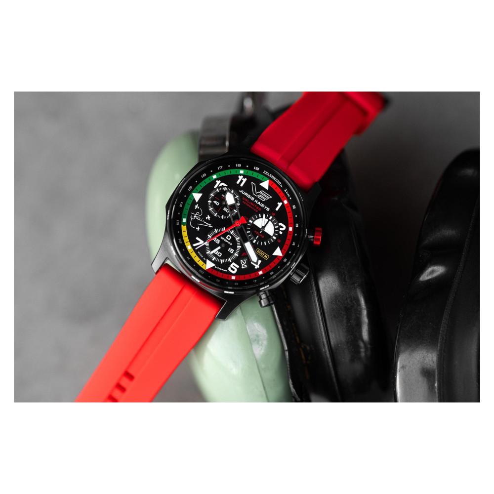 Vostok Europe VK68-592C775 Expedition Chronograph Quartz 43mm Jurgis Kairys 2025 - zegarek męski 7