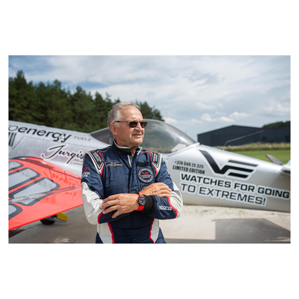 Vostok Europe VK68-592C775 Expedition Chronograph Quartz 43mm Jurgis Kairys 2025 - zegarek męski 17