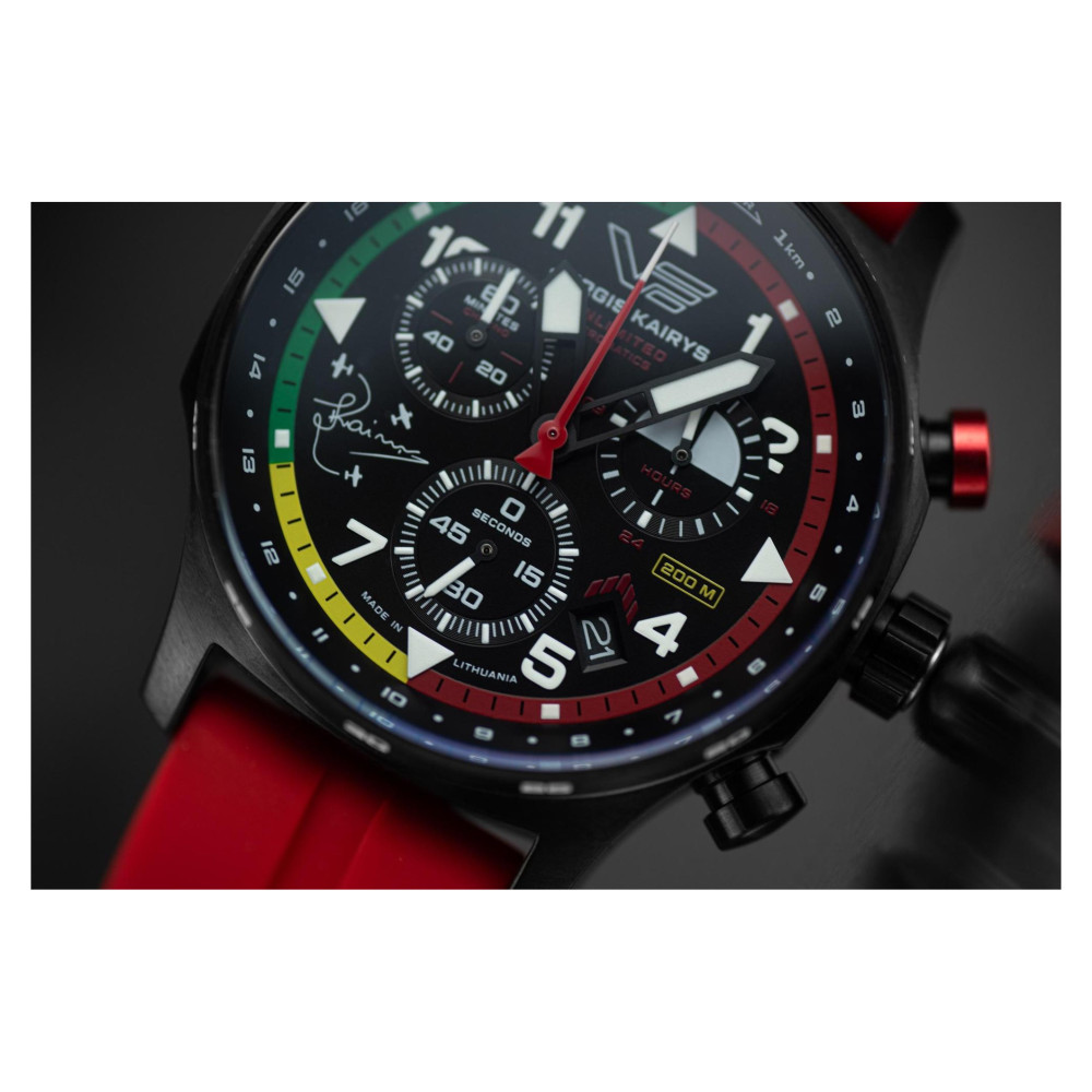 Vostok Europe VK68-592C775 Expedition Chronograph Quartz 43mm Jurgis Kairys 2025 - zegarek męski 9