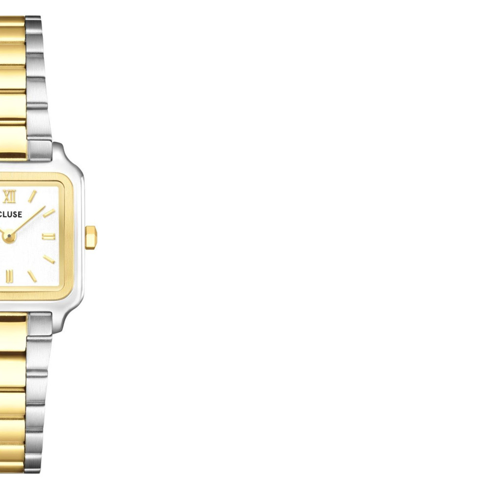 Cluse CW15501 Gracieuse Mini Steel Two-tone - zegarek damski 6