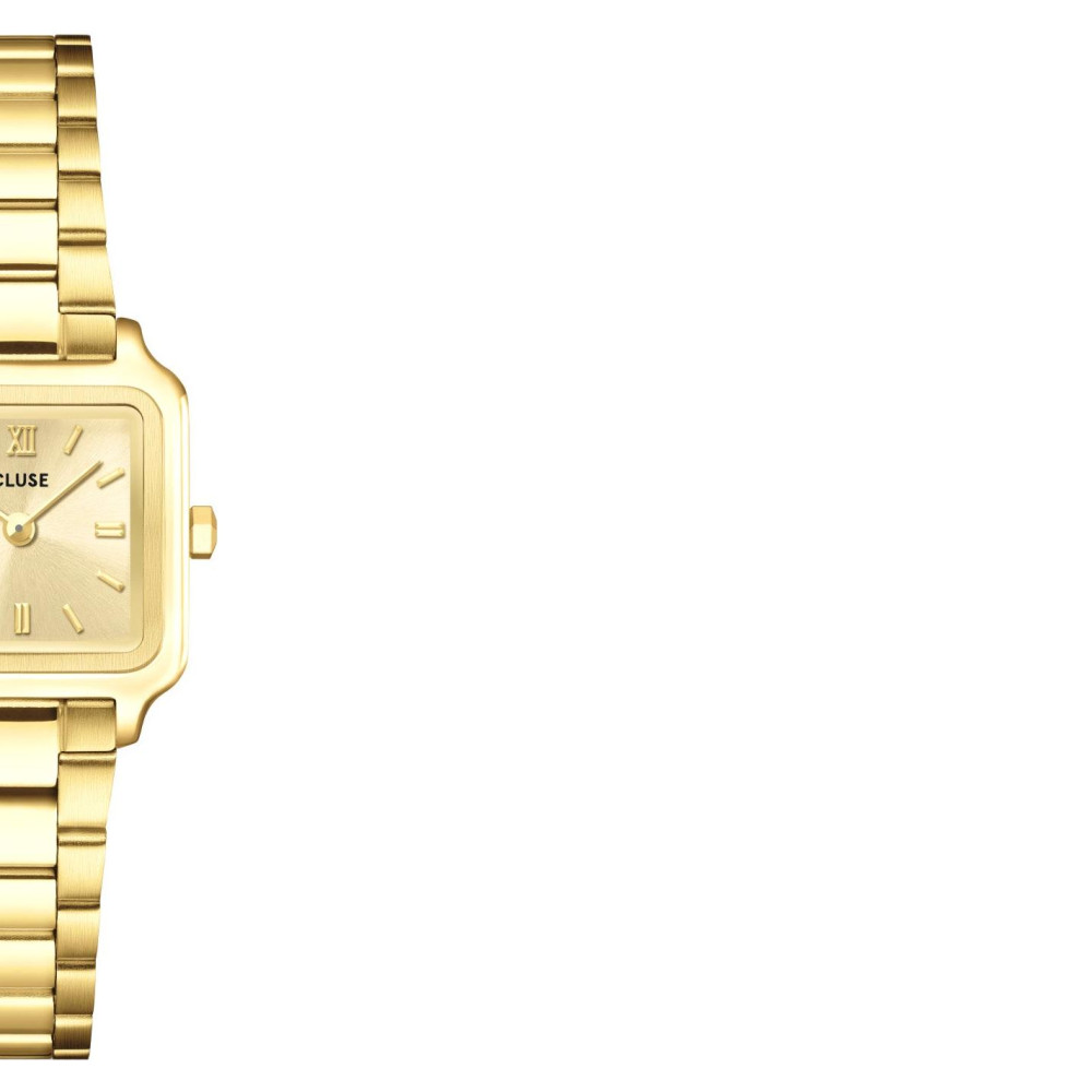 Cluse CW15502 Gracieuse Mini Steel Gold - zegarek damski 6