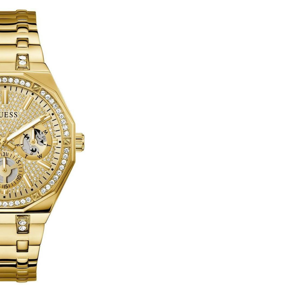 Guess GW0960G2 Gold kryptonite glitz - zegarek męski 6