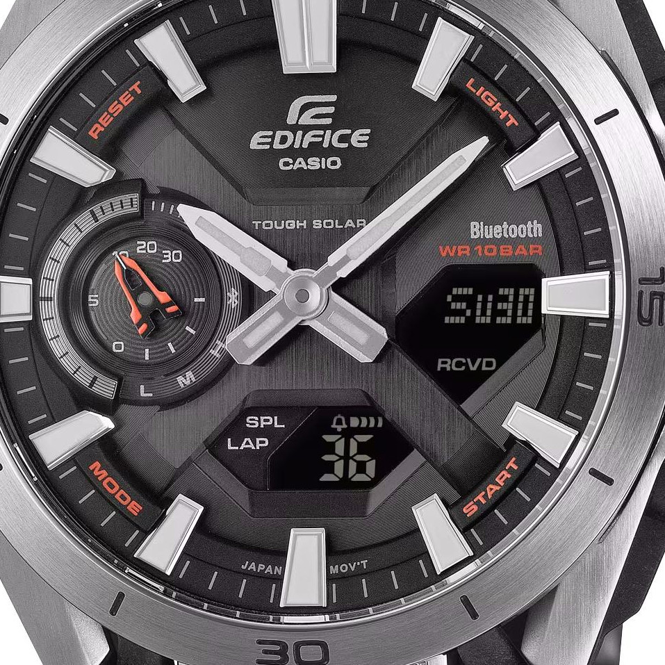 Casio ECB-2300D-1AEF - zegarek męski 2